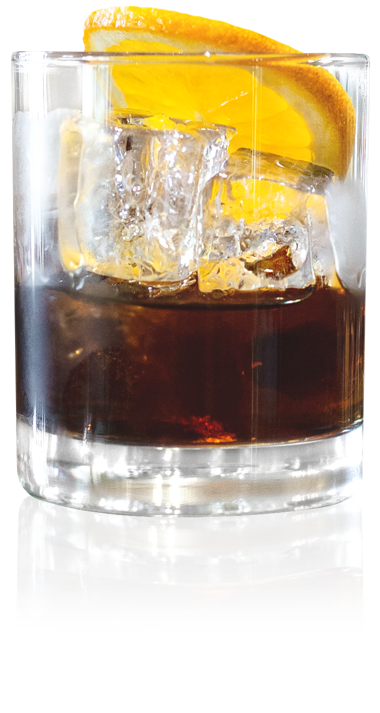 Amaro on the rocks